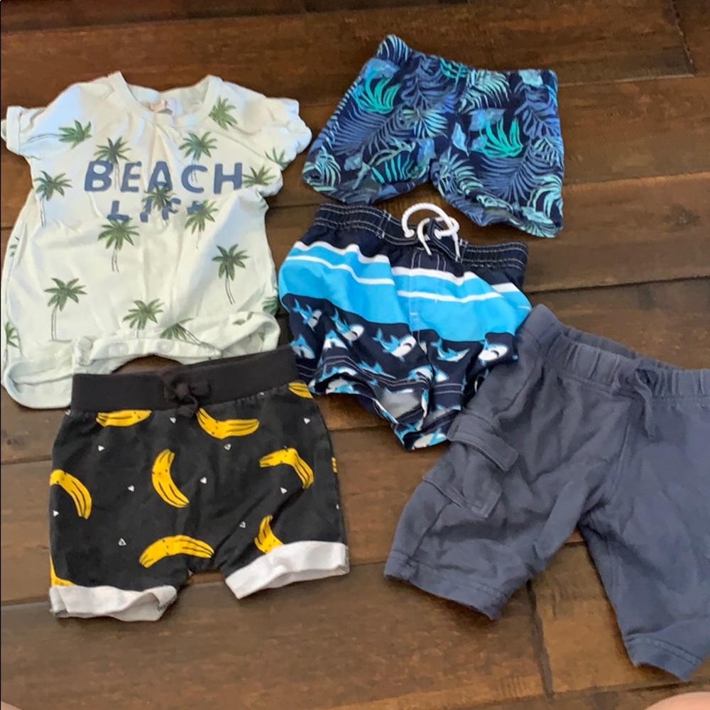 Summer beach clothes for baby boy!